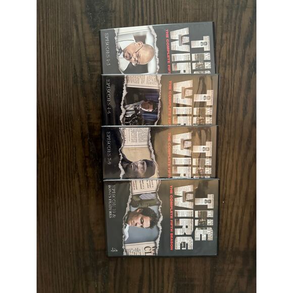The Wire – Complete Third, Fourth & Fifth Seasons on DVD (Lot of 3) - Picture 7 of 9